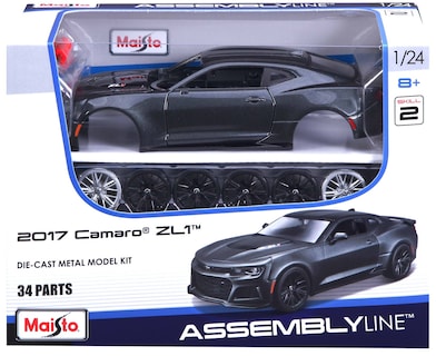 Foto 7 | Vehículo Fundido Maisto 2017 Chevrolet Camaro Zl1 A Escala 1:24 - Venta Internacional.