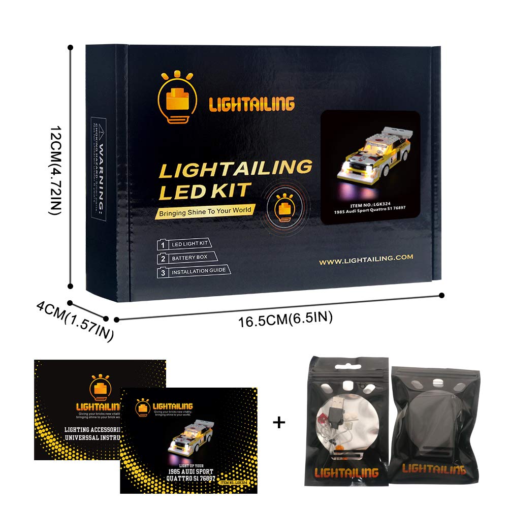 Foto 6 | Set De Luces Lightailing Para Audi S1 1985 Speed Champions - Venta Internacional.
