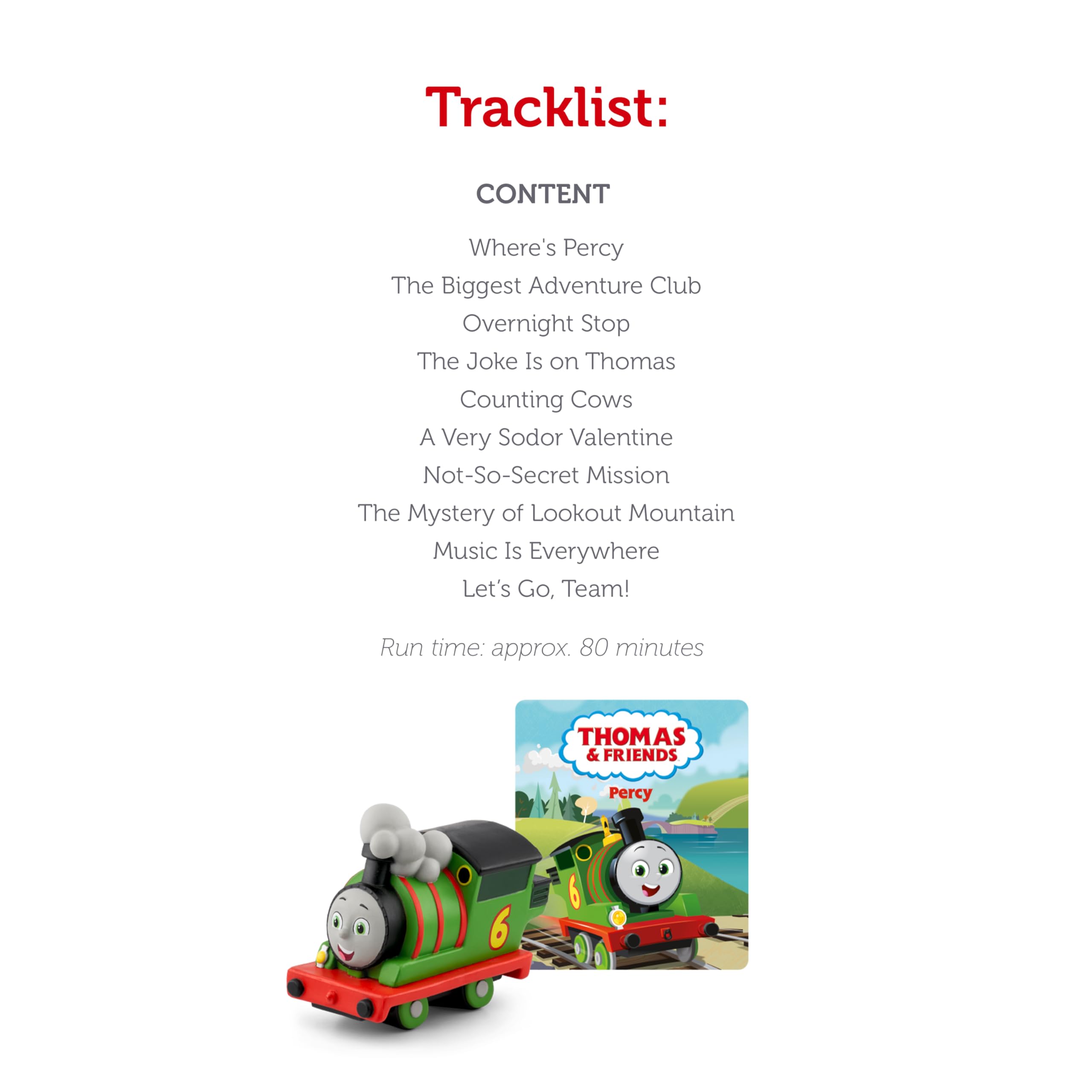 Foto 4 | Figura De Juguete Con Audio Tonies Percy The Train Thomas & Friends - Venta Internacional.