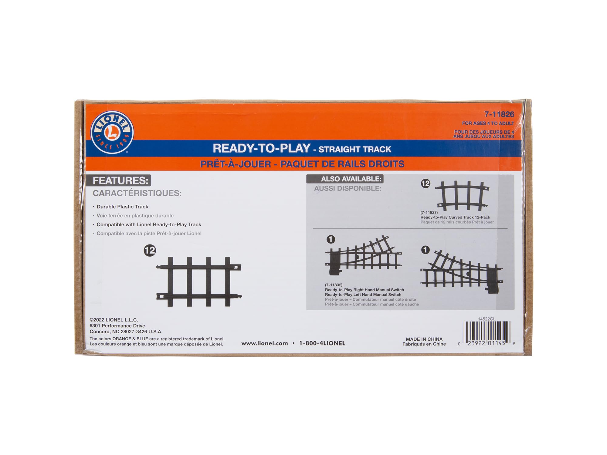 Foto 4 | Track Pack Lionel, 12 Pistas En Línea, Listo Para Jugar, Color Negro - Venta Internacional.