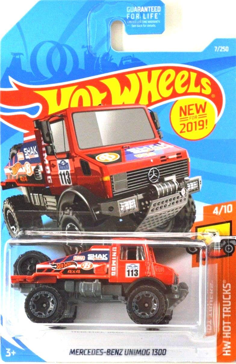 Foto 2 pulgar | Maqueta De Coche Fundido A Presión Hot Wheels Mercedes-benz Unimog 2019 - Venta Internacional.