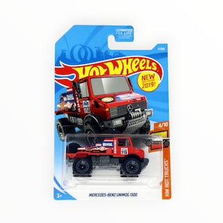 Foto 2 | Maqueta De Coche Fundido A Presión Hot Wheels Mercedes-benz Unimog 2019 - Venta Internacional.