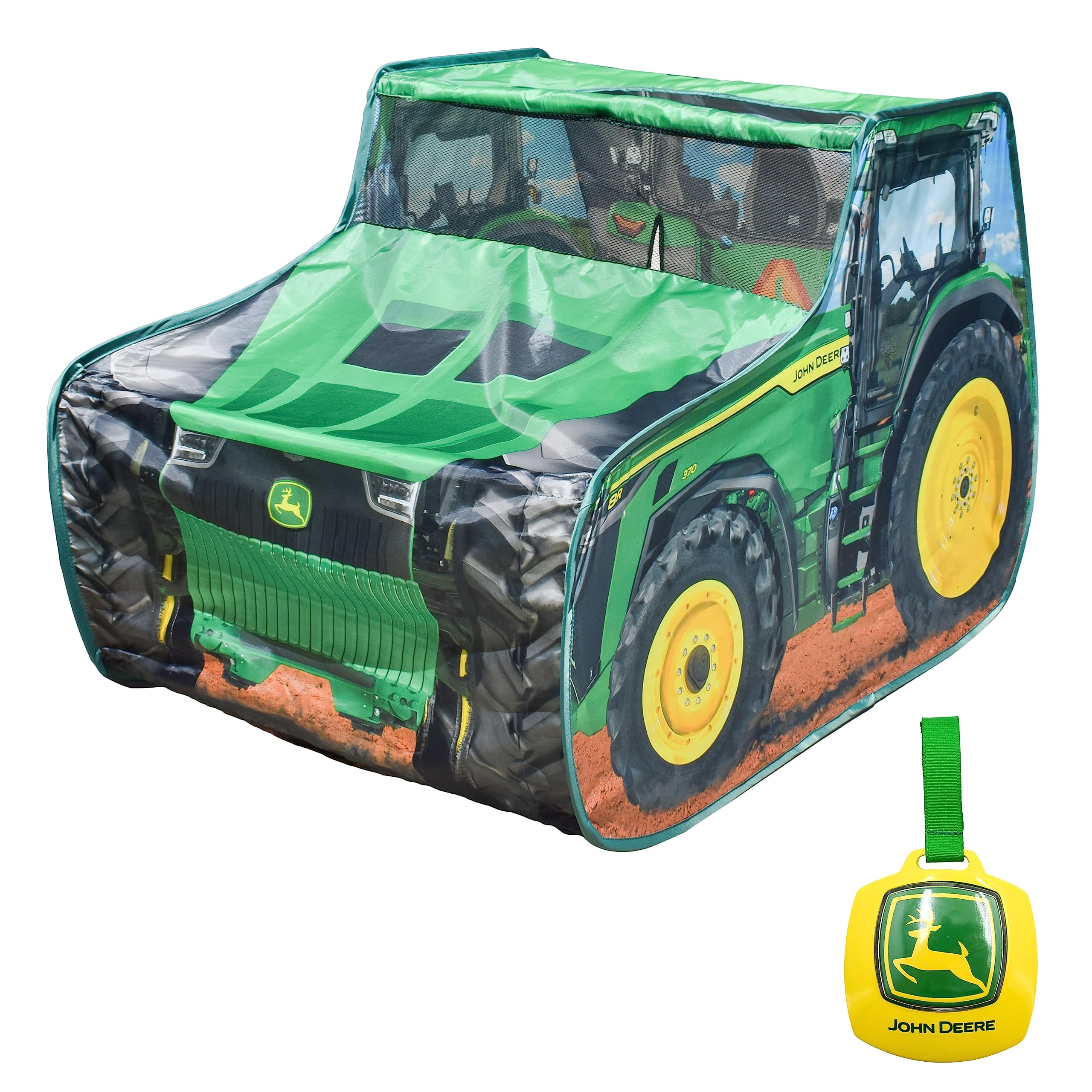 Carpa De Juegos Plegable John Deere Tractor Para Niños Con Sonidos - Venta Internacional. $1,131