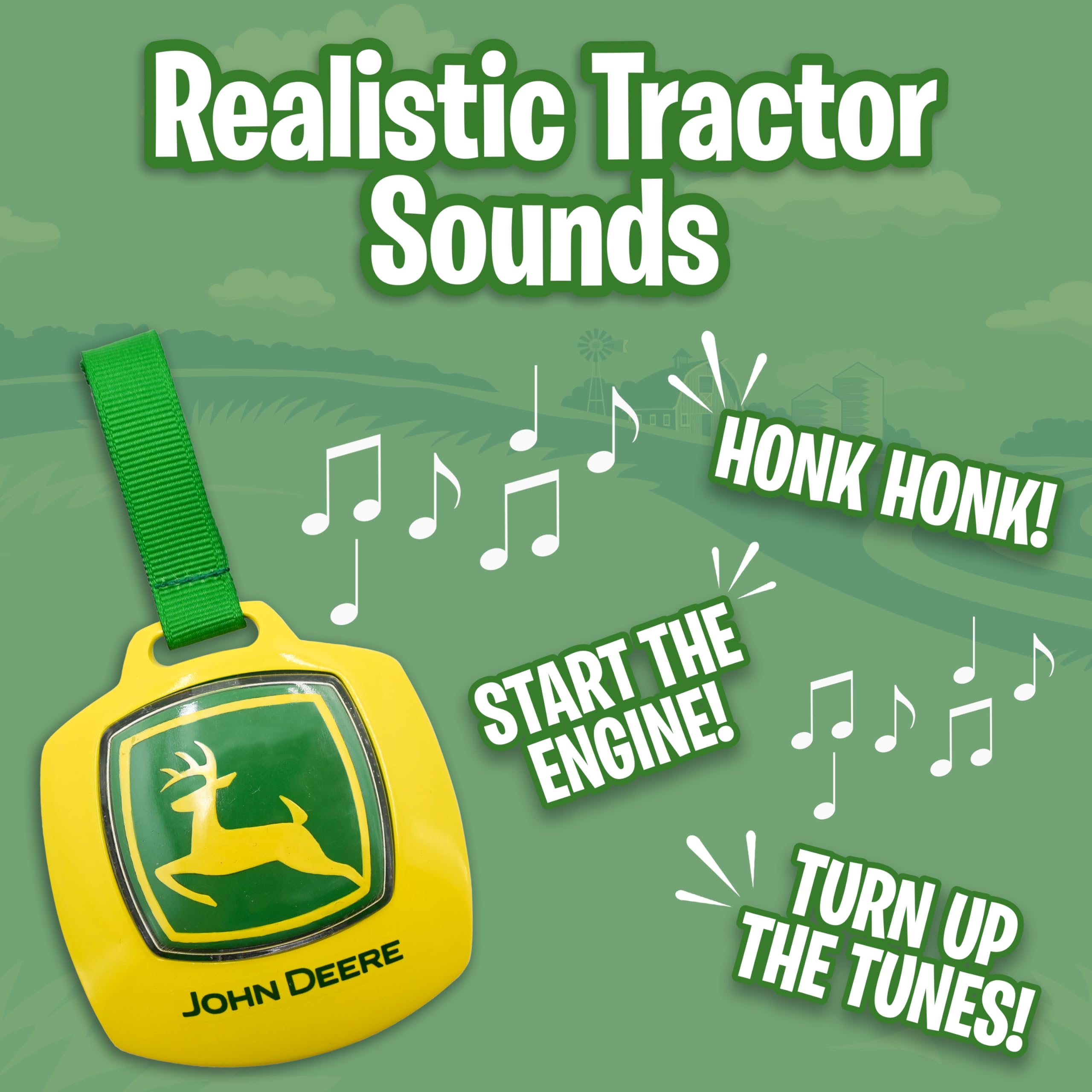 Foto 4 pulgar | Carpa De Juegos Plegable John Deere Tractor Para Niños Con Sonidos - Venta Internacional.
