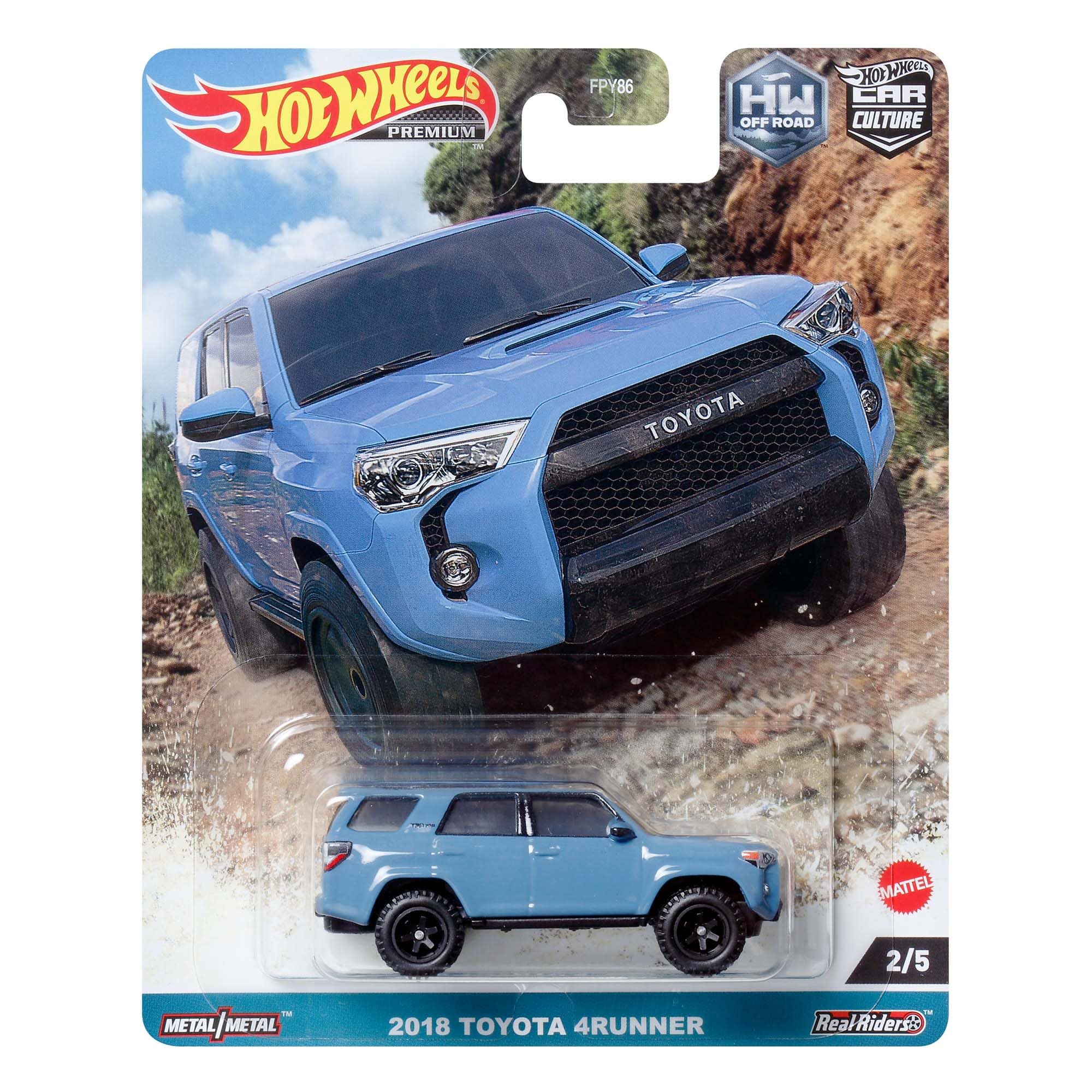 Foto 2 pulgar | Auto De Juguete Hot Wheels Car Culture Off Road 2018 Toyota 4runner - Venta Internacional.