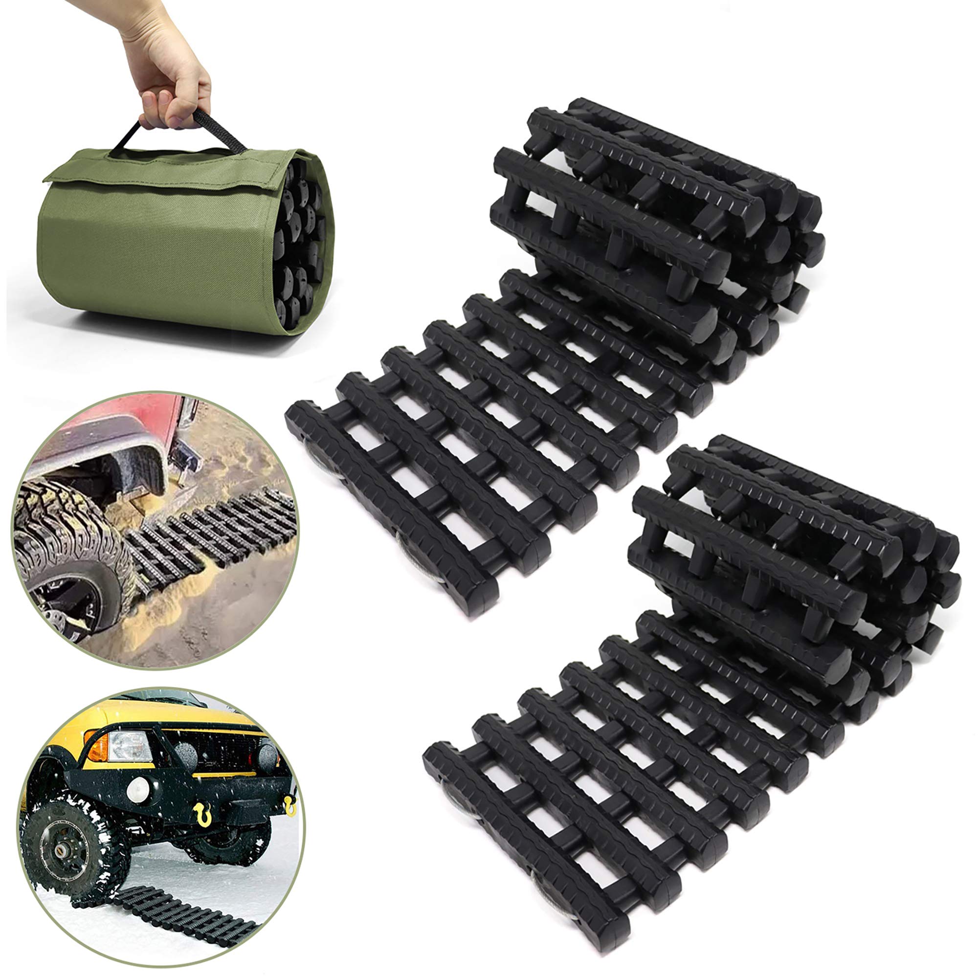 Foto 2 pulgar | Alfombrillas Traction Tracks Reliancer Tire Recovery, 31,5 Cm, 2 Unidades - Venta Internacional.