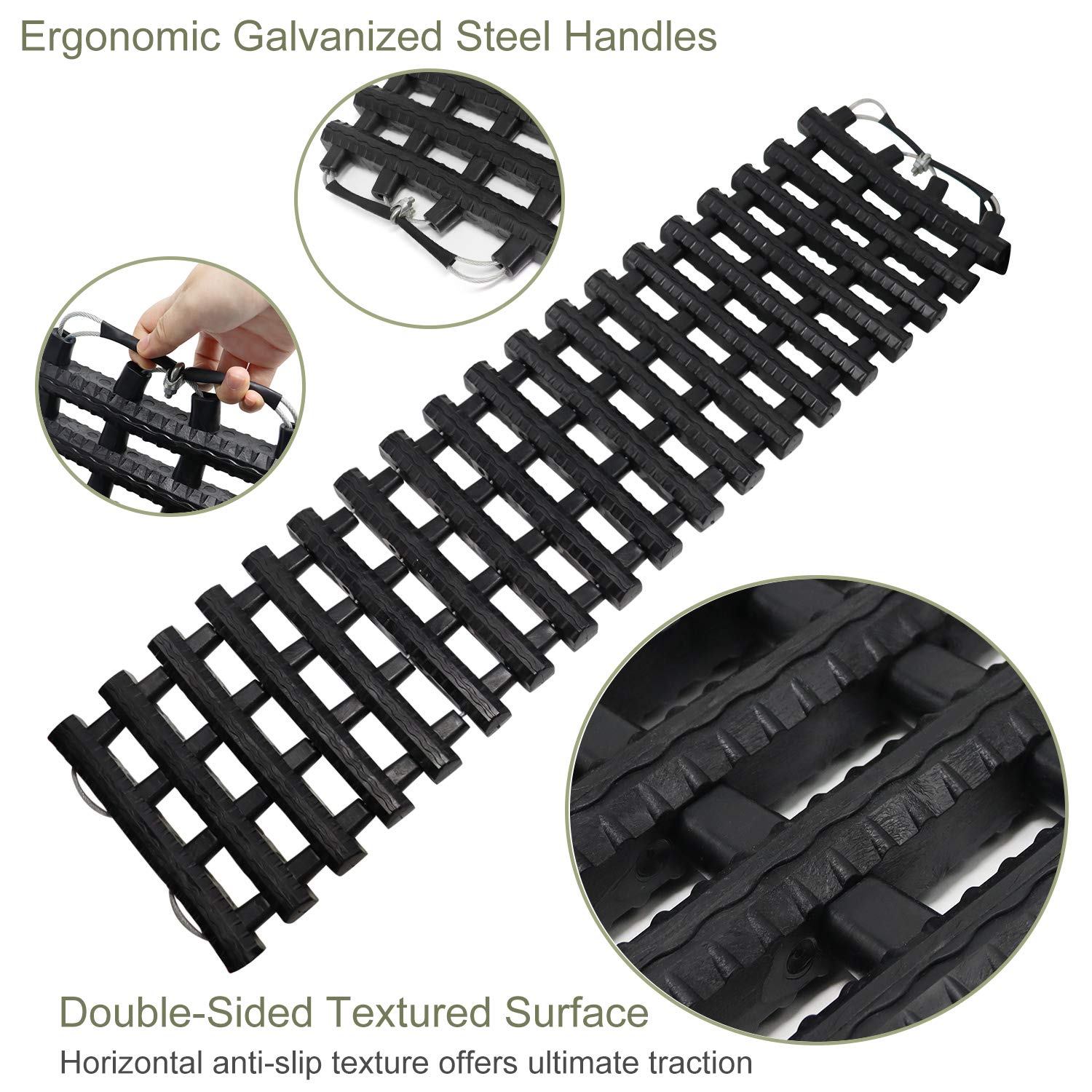 Foto 6 pulgar | Alfombrillas Traction Tracks Reliancer Tire Recovery, 31,5 Cm, 2 Unidades - Venta Internacional.