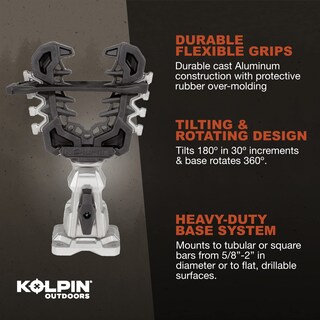 Foto 4 | Soporte De Agarre Kolpin Rhino Grip Pro Universal 21560 Negro - Venta Internacional.