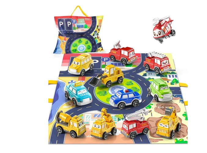 Foto 3 pulgar | 12 Coches De Juguete Para Bebés Con Tape