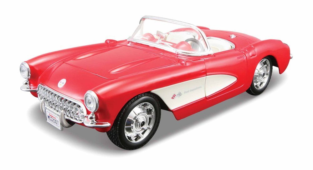 Foto 2 pulgar | Maqueta De Coche Maisto Assembly Line 1957 Chevrolet Corvette 1/24 - Venta Internacional.