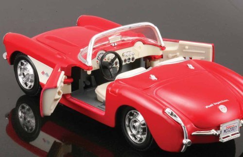Foto 3 pulgar | Maqueta De Coche Maisto Assembly Line 1957 Chevrolet Corvette 1/24 - Venta Internacional.