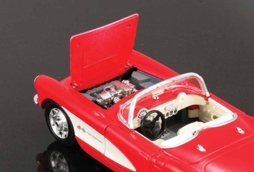 Foto 4 pulgar | Maqueta De Coche Maisto Assembly Line 1957 Chevrolet Corvette 1/24 - Venta Internacional.