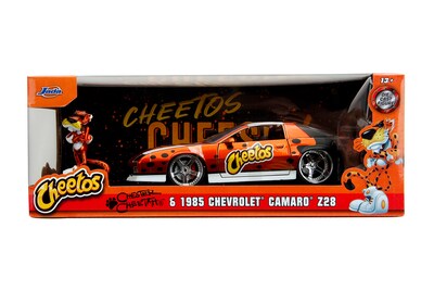 Foto 2 | Coche Fundido A Presión Jada Toys Cheetos 1985 Chevy Camaro Z28 1:24 - Venta Internacional.
