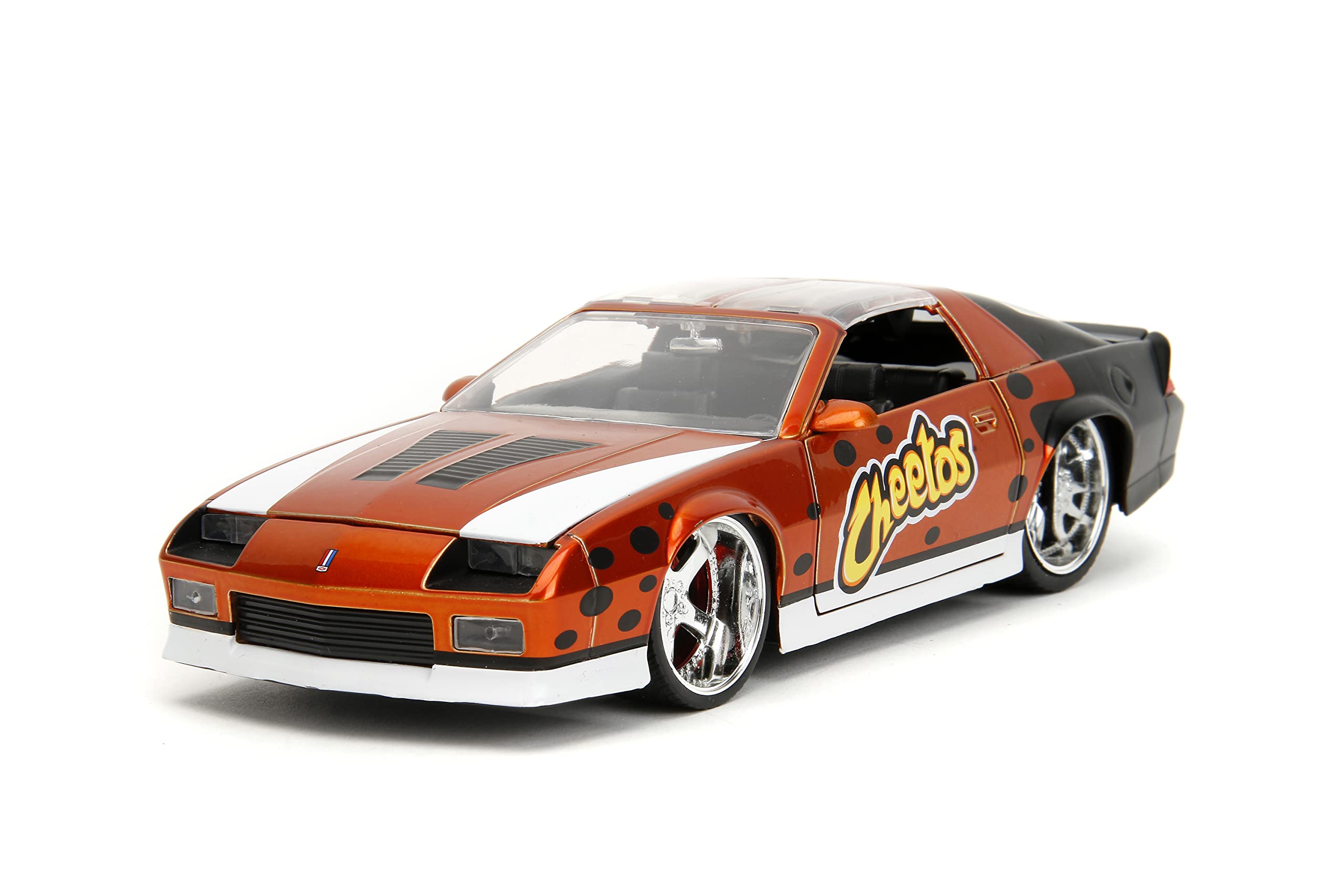 Foto 5 pulgar | Coche Fundido A Presión Jada Toys Cheetos 1985 Chevy Camaro Z28 1:24 - Venta Internacional.