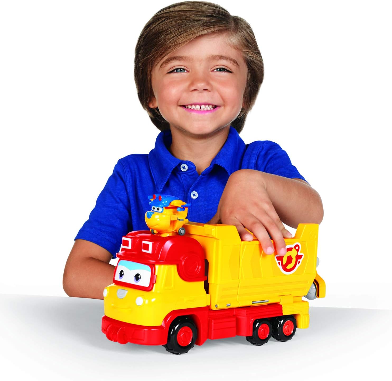 Foto 3 pulgar | Set Super Wings Camión 3 En 1 Constru-amigos