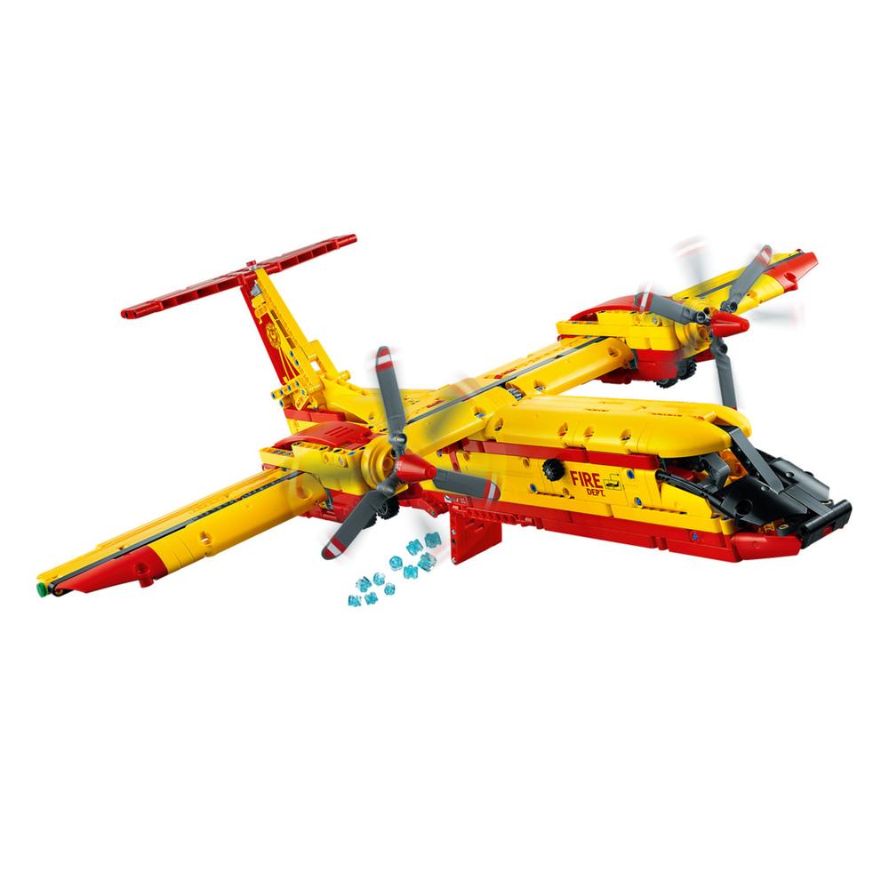 Foto 4 pulgar | Lego Technic Avión de Bomberos 42152