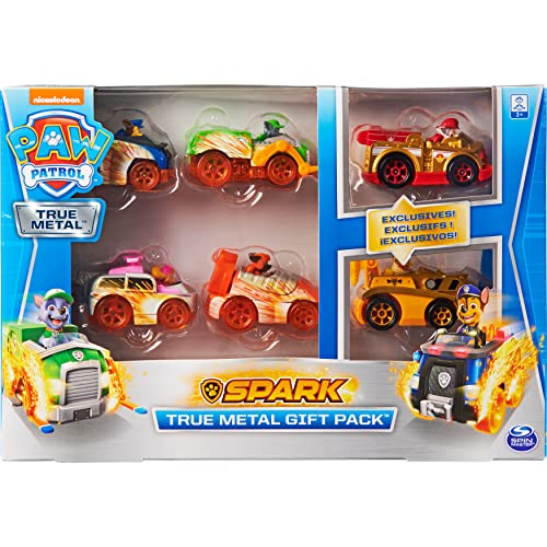 Venta Internacional - Paquete De Regalo True Metal Spark De Paw Patrol, Escala 1:55