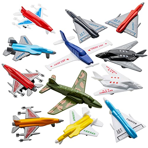 Venta Internacional - Juego De 12 Unidades De Toy Airplane Bedwina Para Vehículos Y Aviones $574