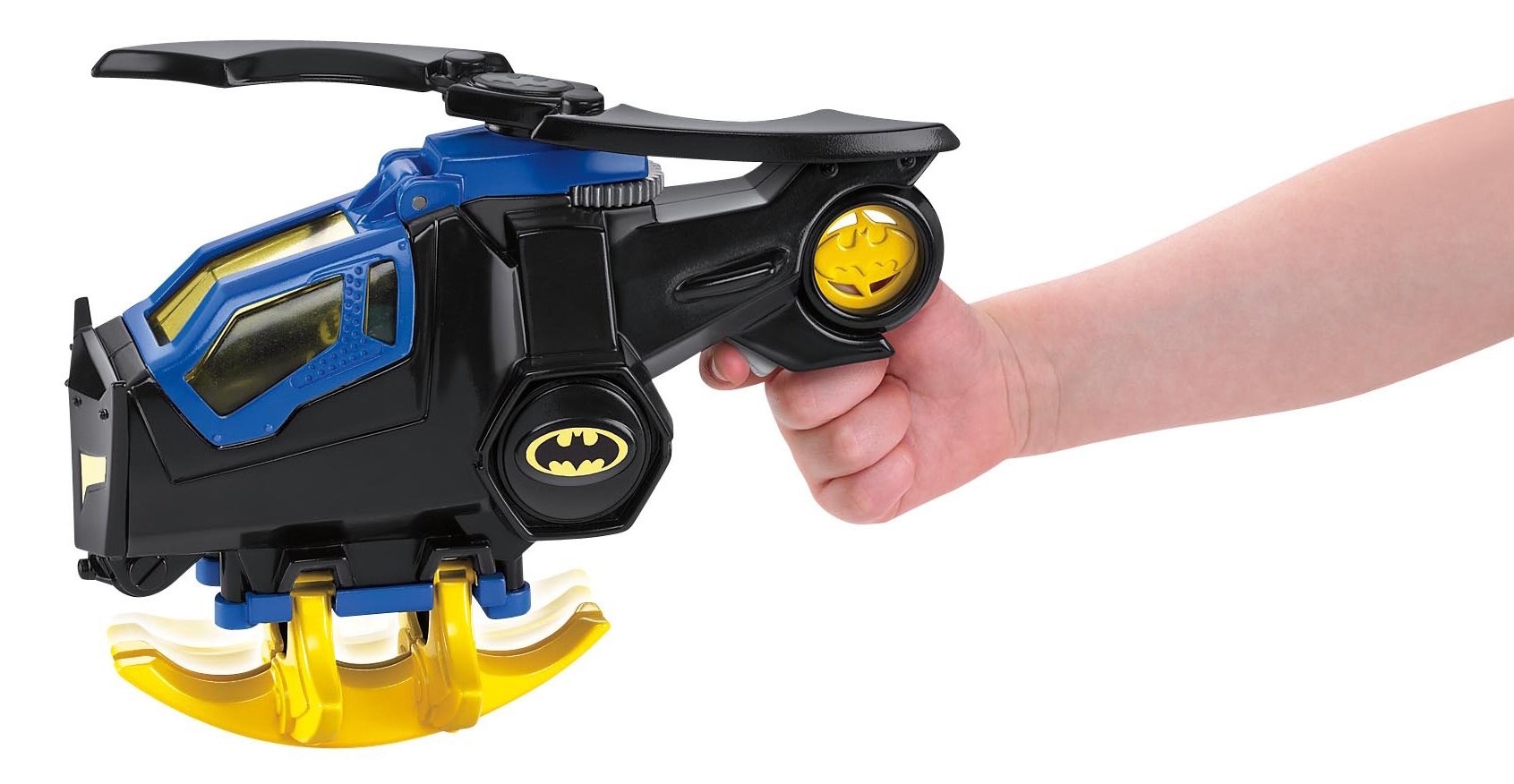 Foto 5 pulgar | Set De Helicóptero Y Figuras De Juguete Batcopter Fisher-price Batman 3+y - Venta Internacional.