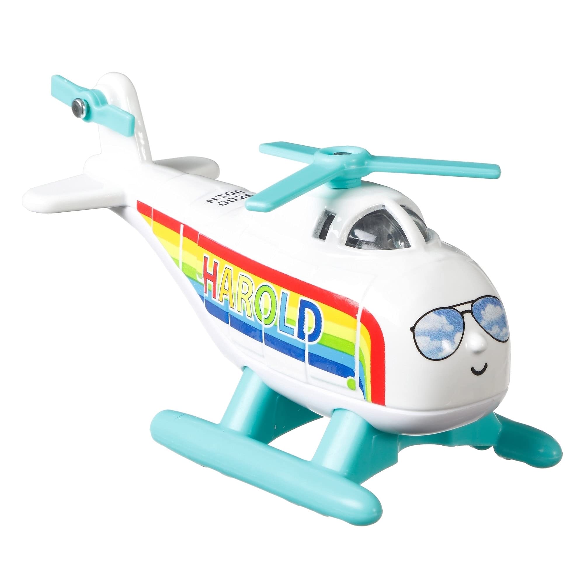 Foto 2 pulgar | Helicóptero De Juguete Thomas & Friends Fisher-price Rainbow Harold - Venta Internacional.