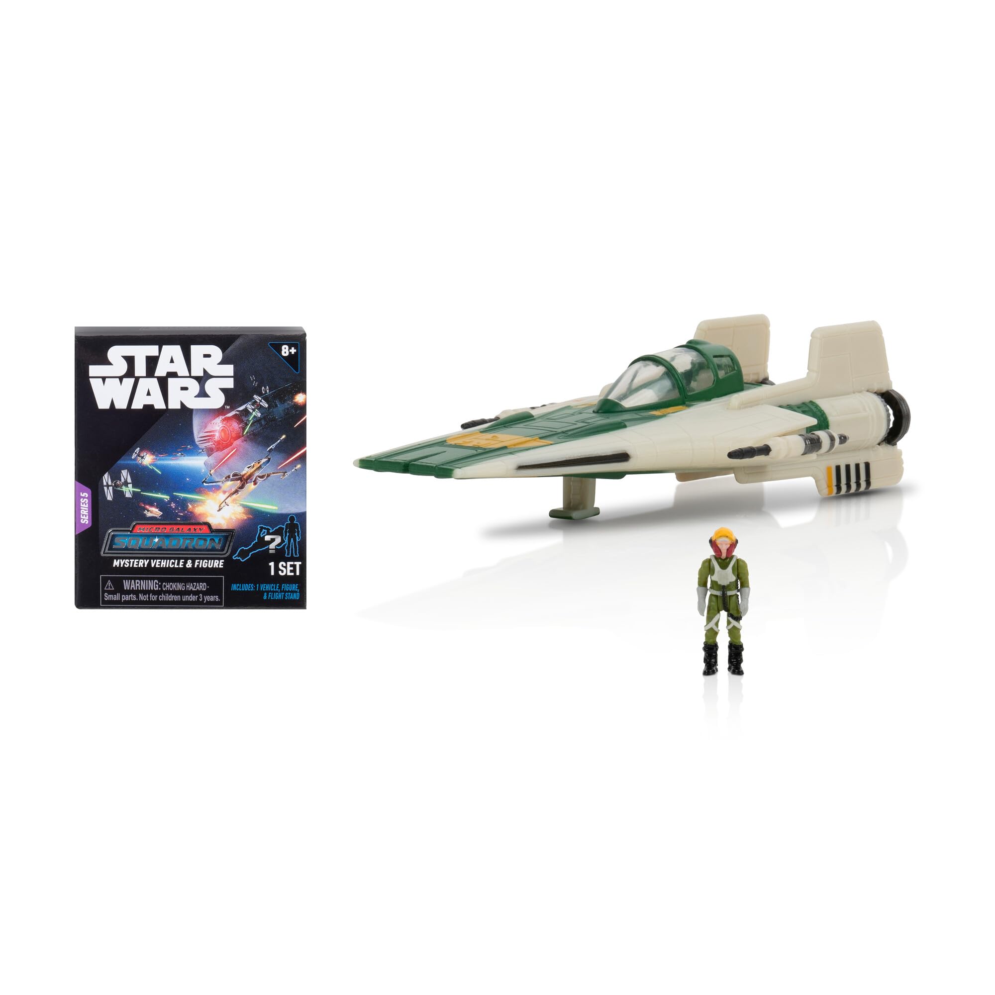 Paquete Toy Star Wars Micro Galaxy Squadron Resistance A-wing - Venta Internacional.