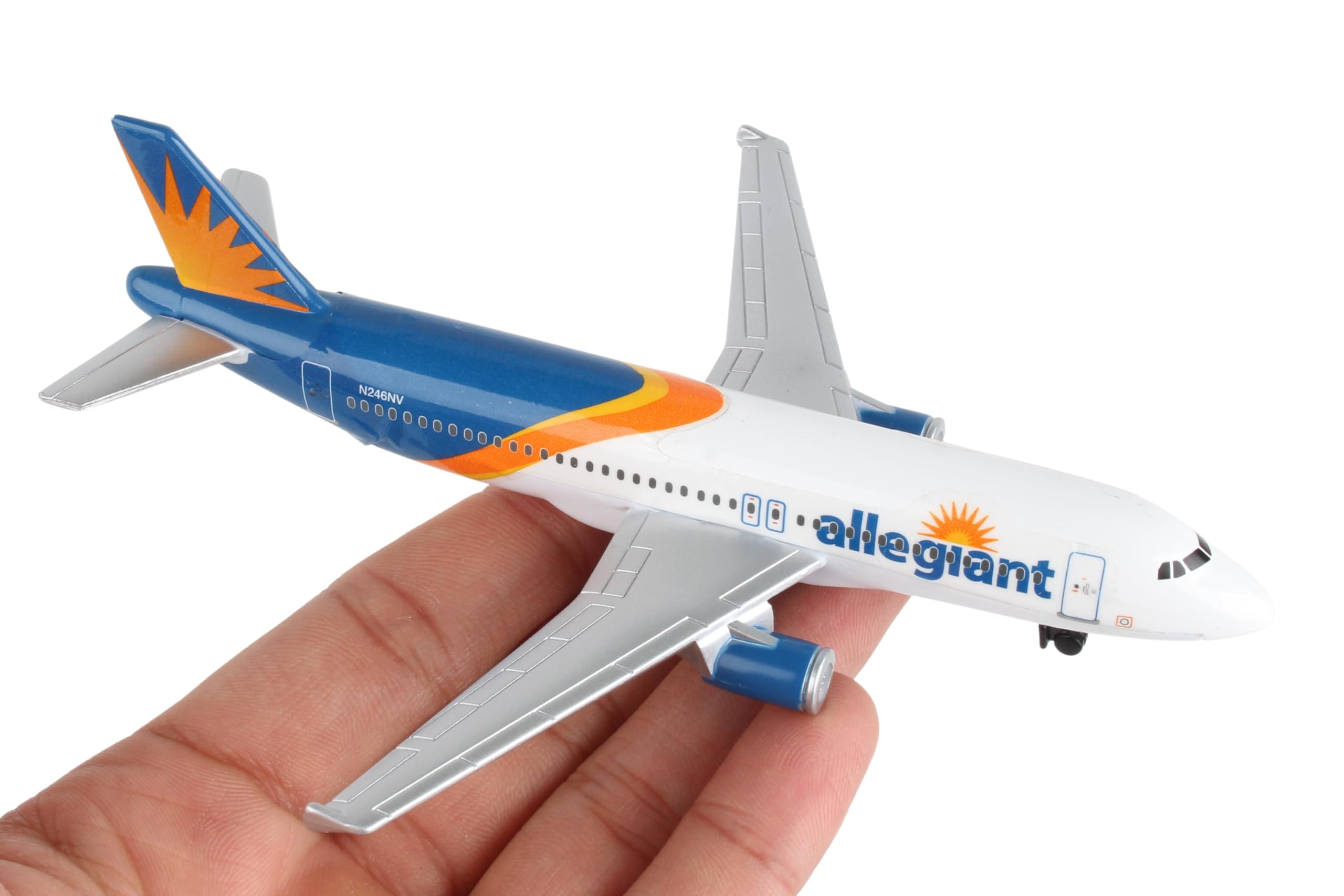 Foto 4 pulgar | Avión De Juguete Daron Allegiant Air Die-cast Metal Kids 3+ - Venta Internacional.