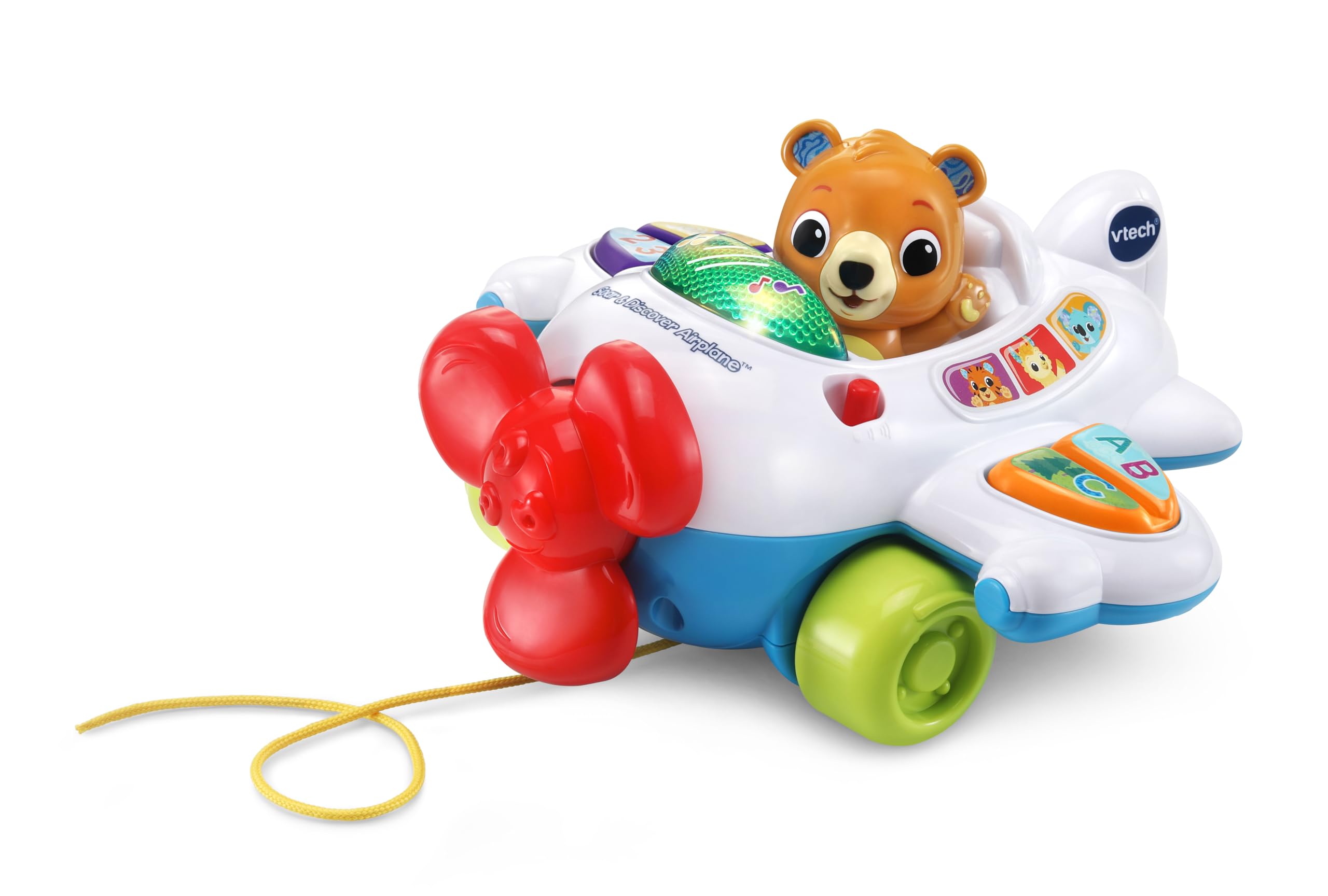 Avión Toy Vtech Soar And Discover Con Sonidos De 9 A 36 Meses - Venta Internacional.