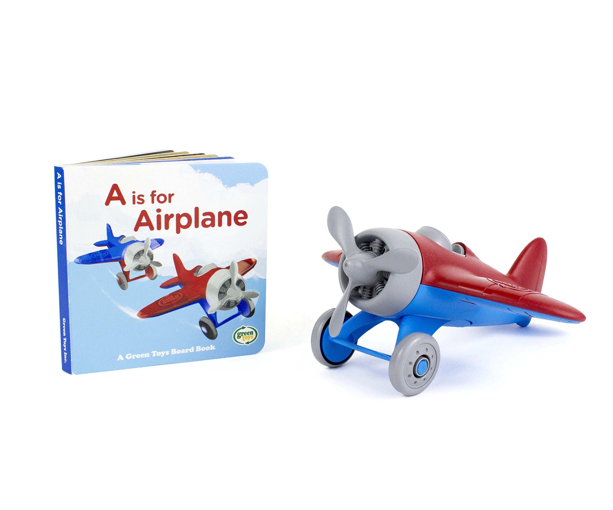 Foto 2 pulgar | Avion de Juguete Green Toys con Libro - Venta Internacional