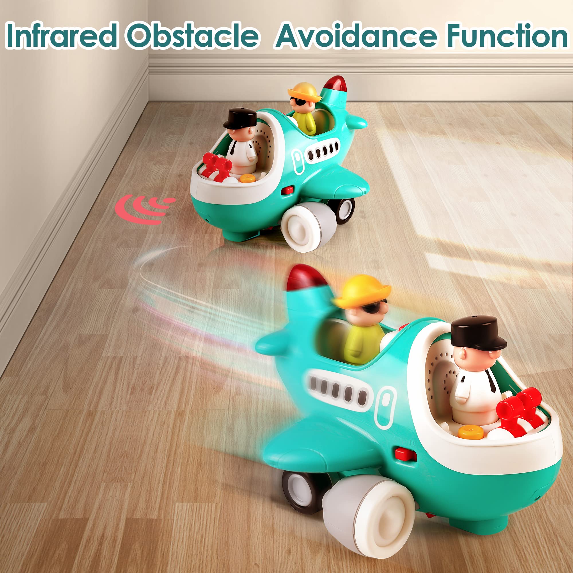 Foto 5 pulgar | Avión de Juguete con Control Remoto iPlay iLearn para Niño de 2 Años - Venta Internacional