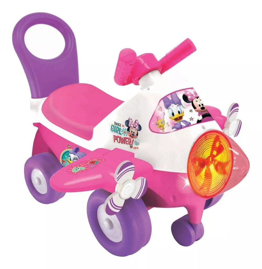 Foto 2 pulgar | Avion Montable Infantil Minnie Mouse Con Luz Y Sonido