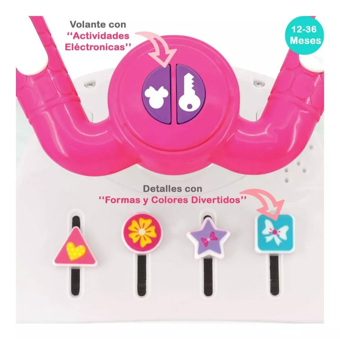 Foto 4 pulgar | Avion Montable Infantil Minnie Mouse Con Luz Y Sonido