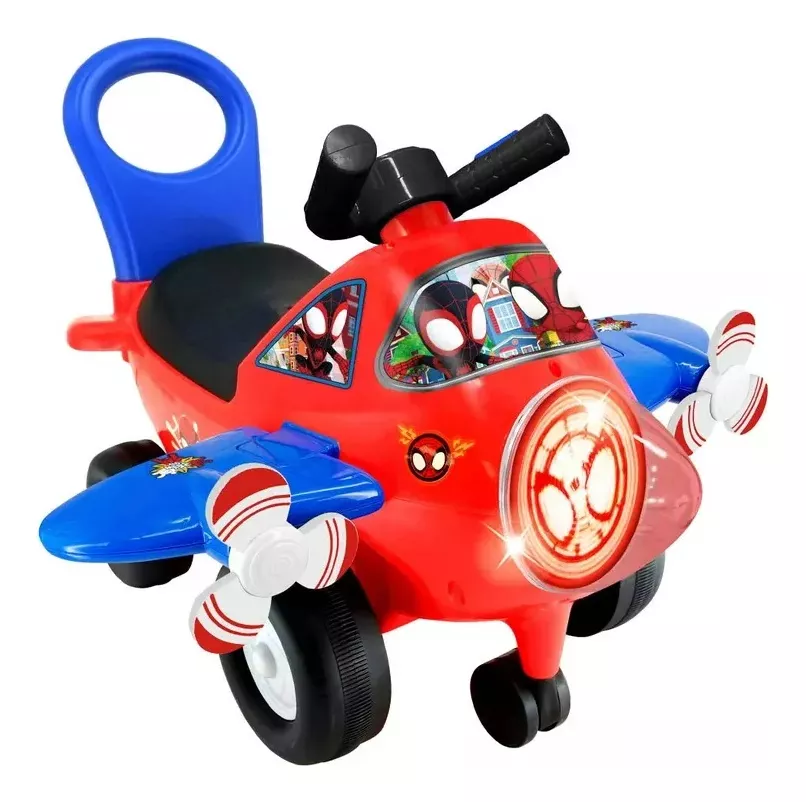 Foto 2 pulgar | Avión Montable Kiddieland Disney Junior Marvel Hombre Araña