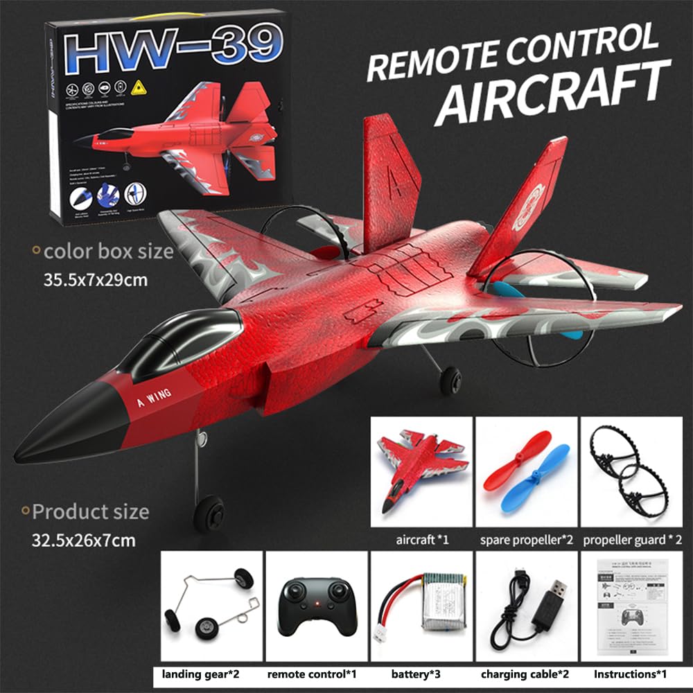 Foto 8 pulgar | Planeador Rc Plane F-35 Jet Con Control Remoto, 2,4 Ghz, 2 Canales - Venta Internacional.