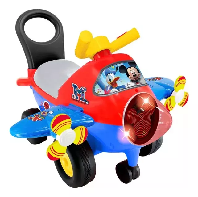 Foto 2 pulgar | Carrito Avion Montable Infantil Mickey Con Luz Y Sonido