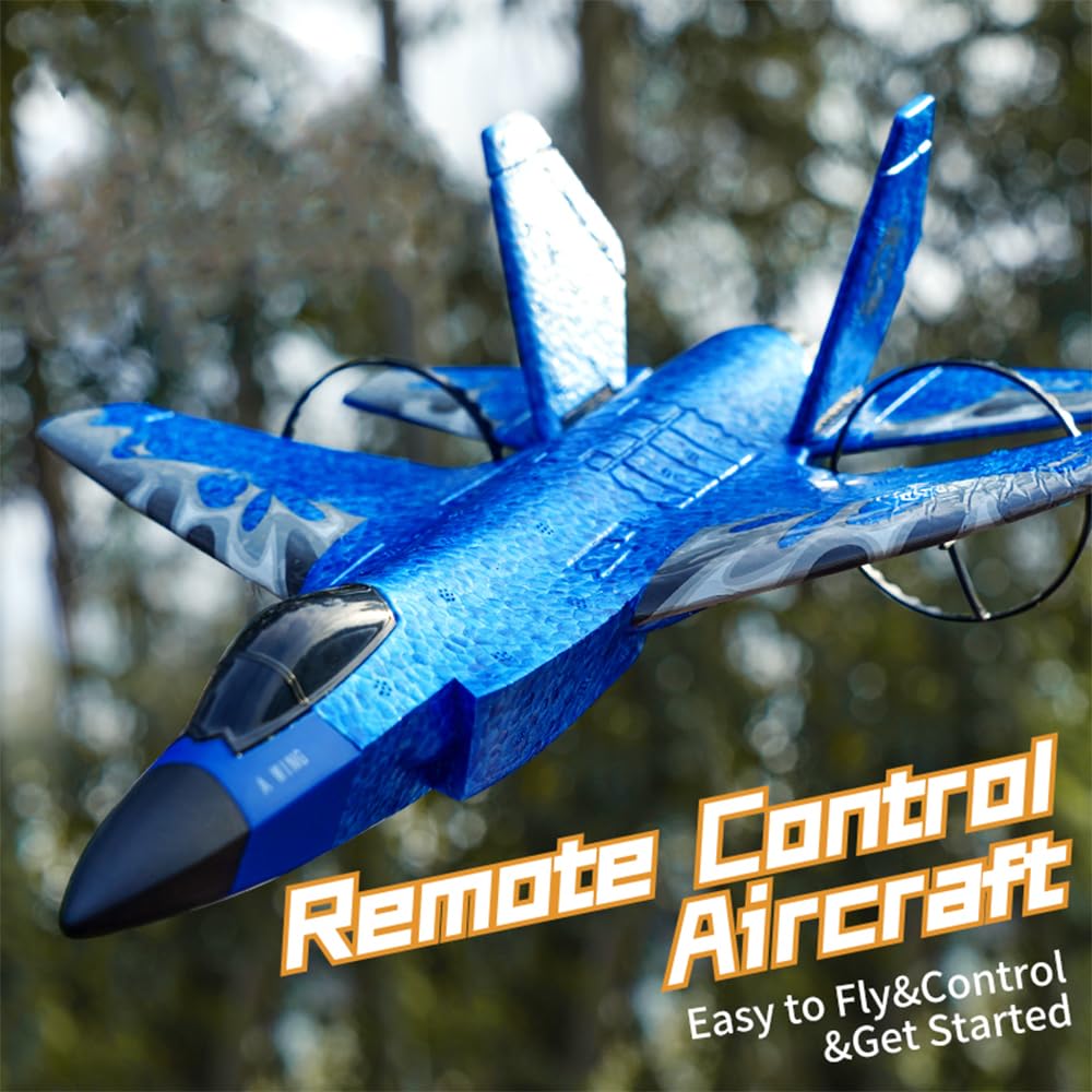 Foto 3 pulgar | Planeador Rc Plane F-35 Jet Con Control Remoto, 2,4 Ghz, 2 Canales - Venta Internacional.