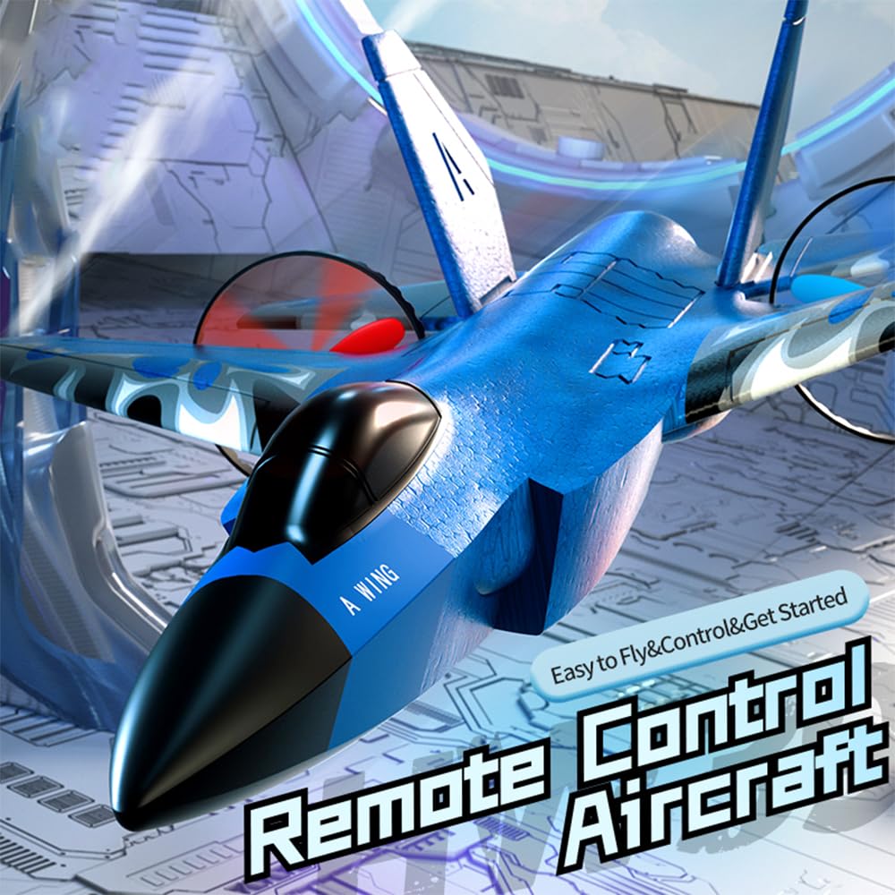 Foto 4 pulgar | Planeador Rc Plane F-35 Jet Con Control Remoto, 2,4 Ghz, 2 Canales - Venta Internacional.
