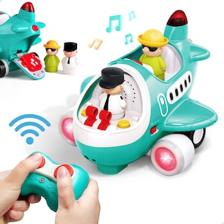 Foto 1 | Avión De Juguete Con Control Remoto Iplay Ilearn Para Niño De 2 Años - Venta Internacional.