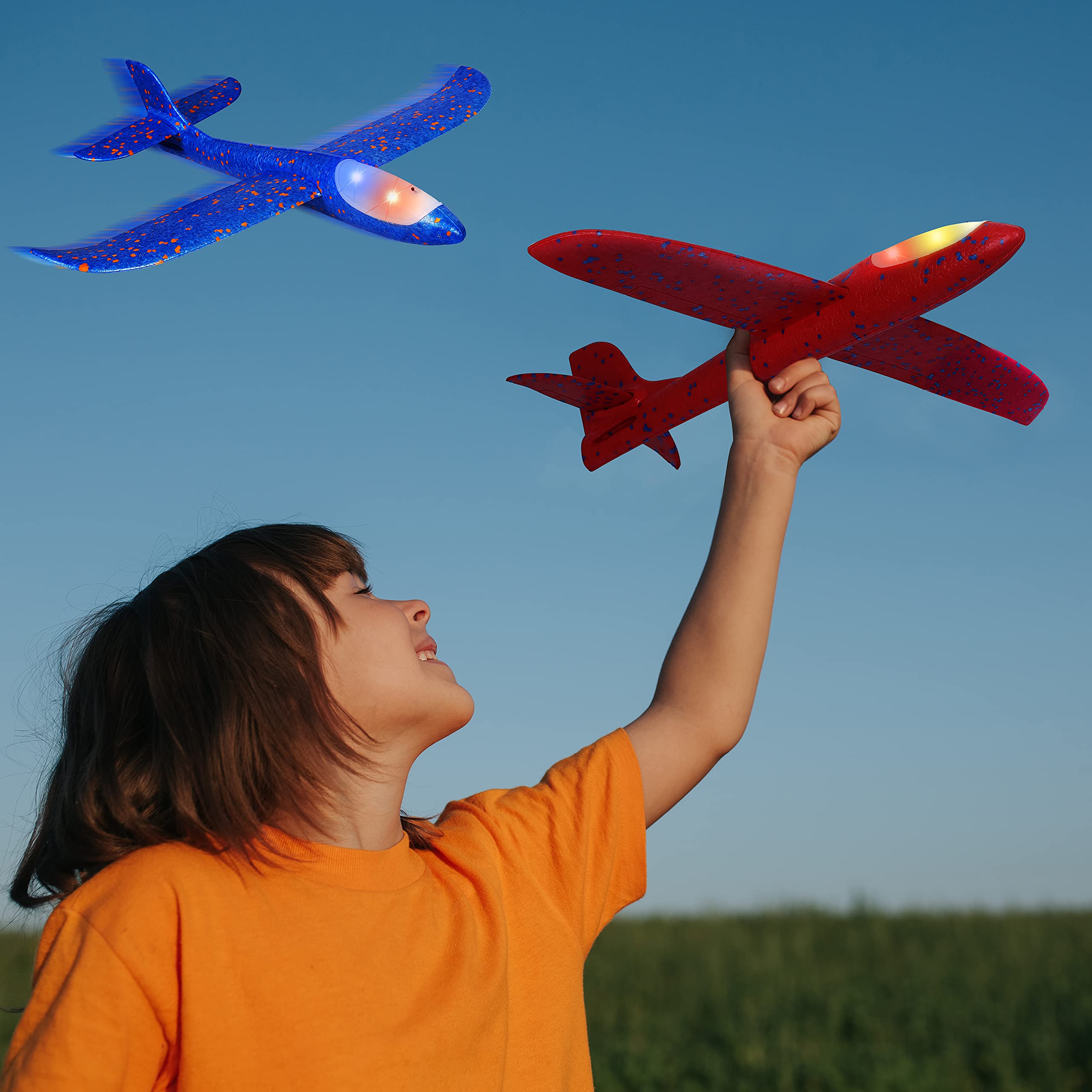 Foto 6 | Avión De Espuma Con Luz Led Toy Cuku De 17,5 Cm, Paquete De 6 - Venta Internacional.