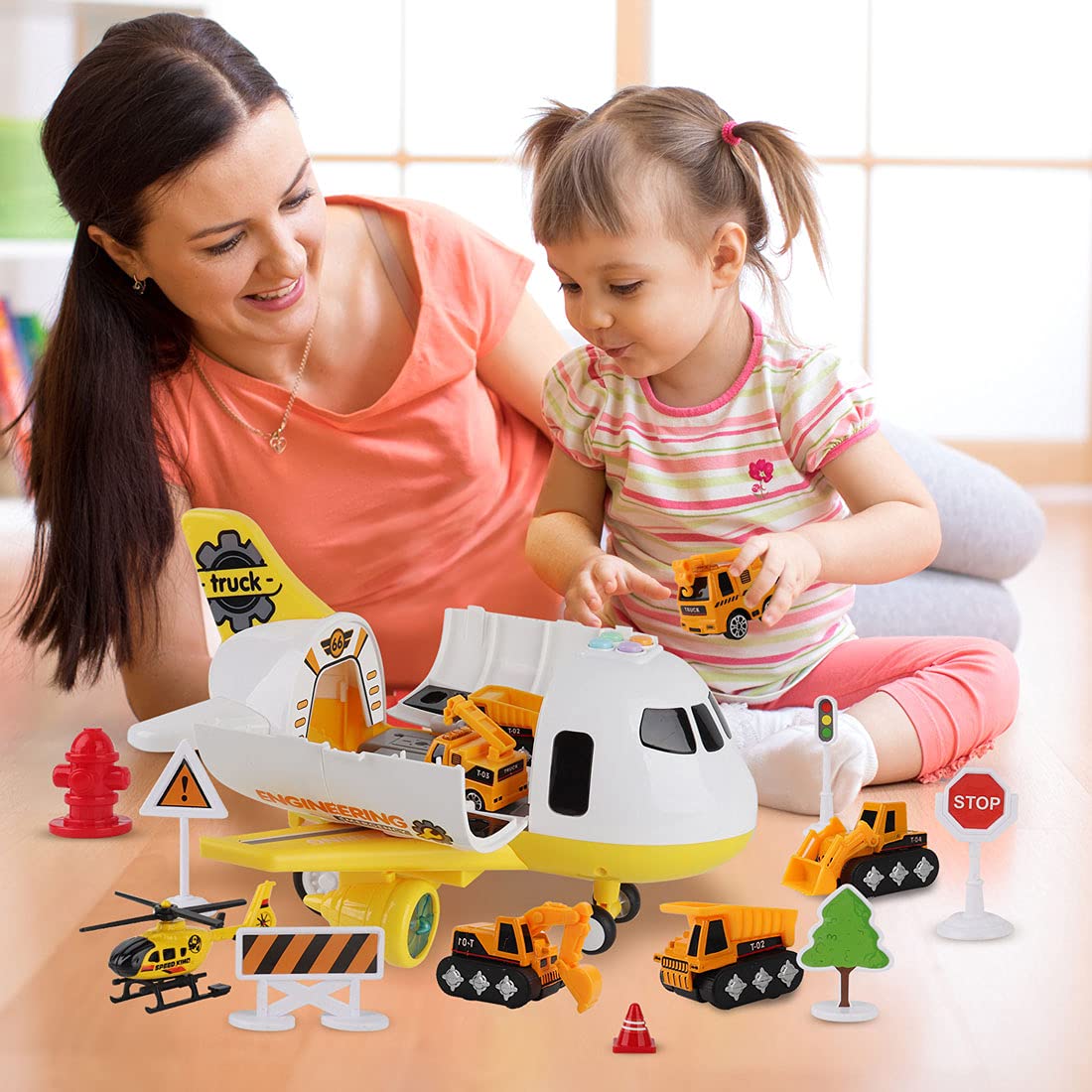 Foto 6 pulgar | Set De Juguetes De Construcción Para Aviones Y Coches Dwi Dowellin Para Niños - Venta Internacional.