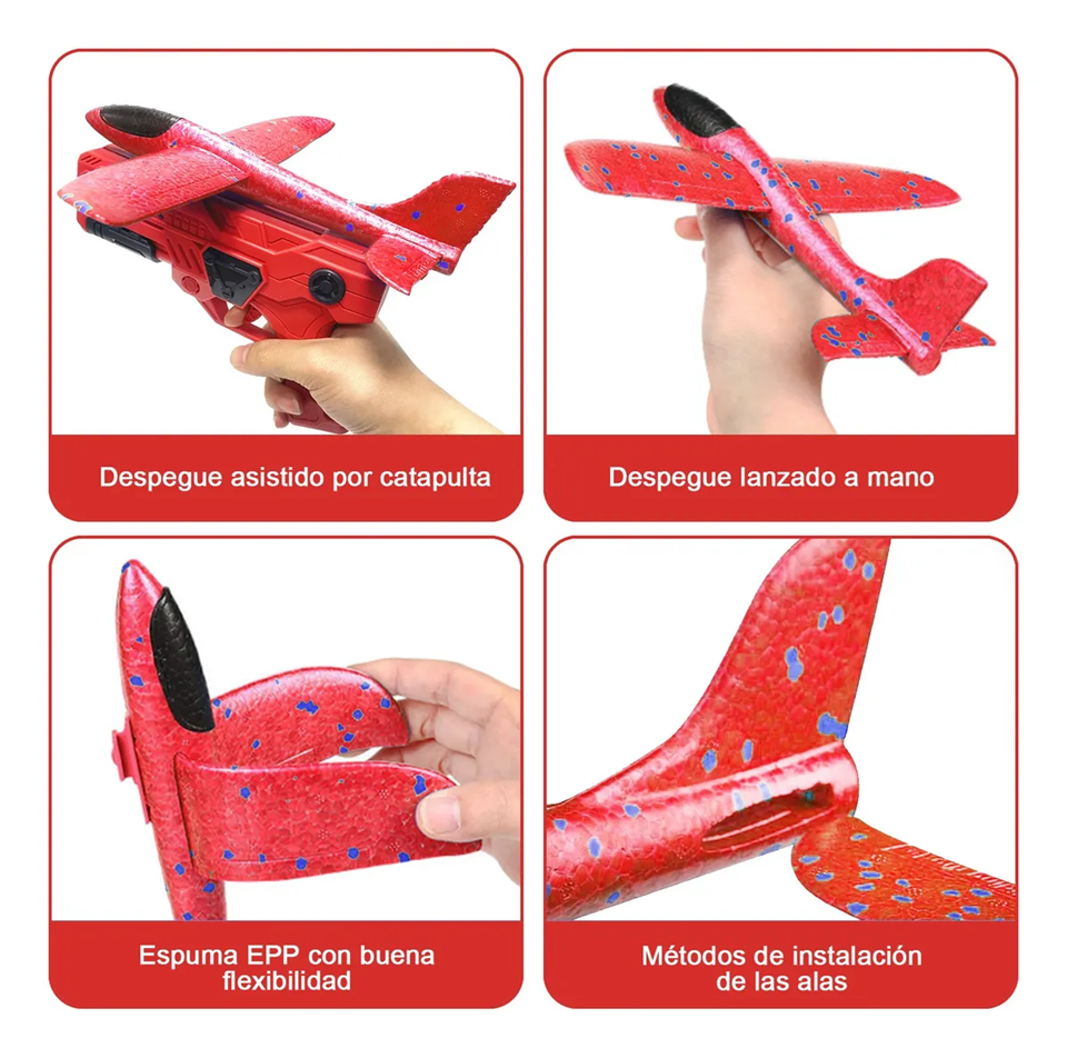 Foto 4 pulgar | Lanzador Tucson  De Avión Catapulta, Avión De Juguete Para Niños