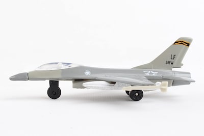 Foto 2 | Vehículo Militar De Metal Fundido A Presión Daron Runway24 F-16 - Venta Internacional.