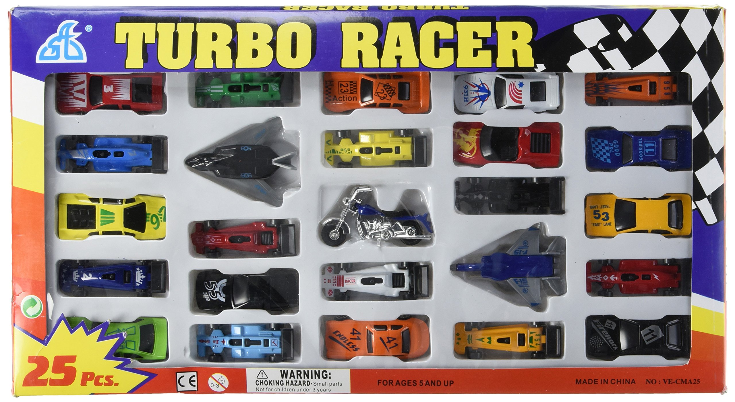 Foto 2 pulgar | Juego De Juguetes Rhode Island Novelty De 25 Piezas Para Coche/moto/avión - Venta Internacional.