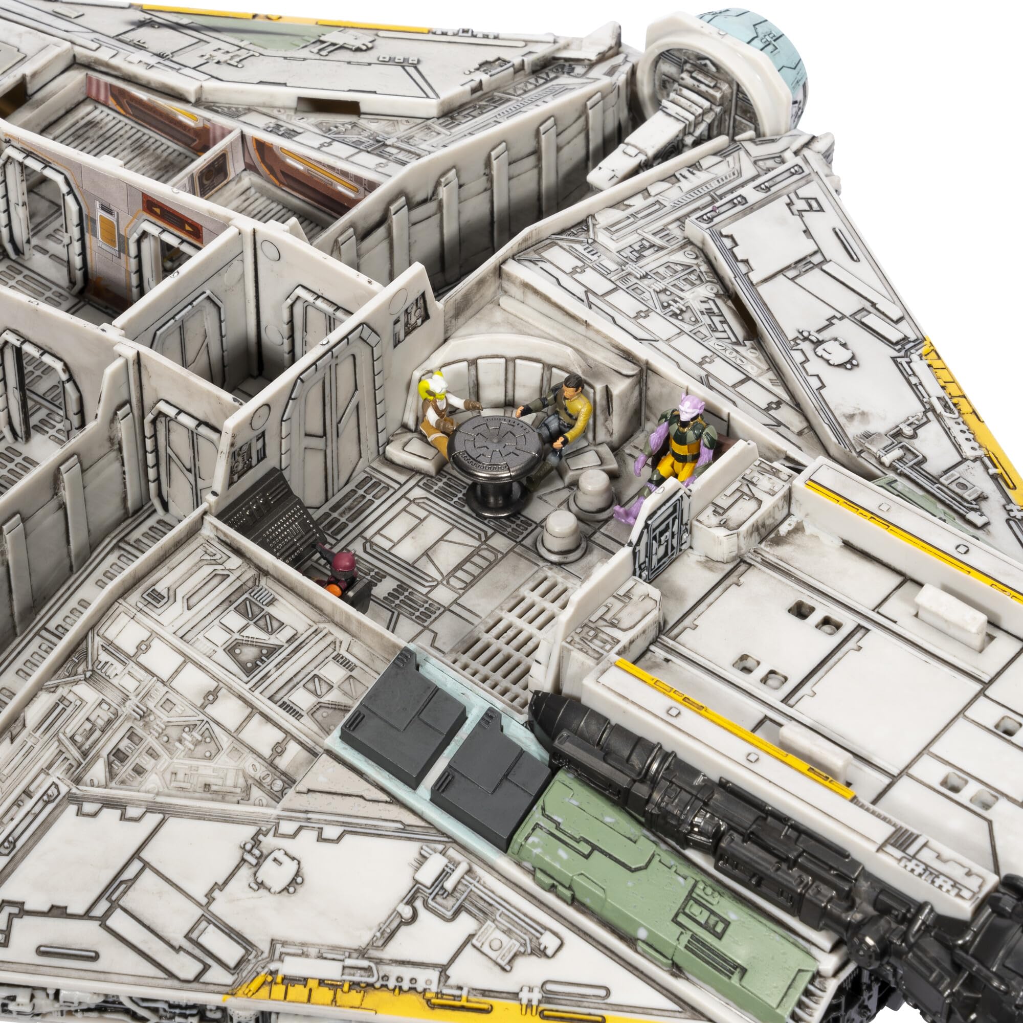 Foto 8 pulgar | Toy Jazwares Star Wars Micro Galaxy Squadron Ghost Con Acc - Venta Internacional.
