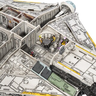 Foto 7 | Toy Jazwares Star Wars Micro Galaxy Squadron Ghost Con Acc - Venta Internacional.