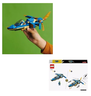Foto 4 | Kit De Construcción Lego Ninjago Jet Del Rayo Cantidad De Piezas 146 Azul