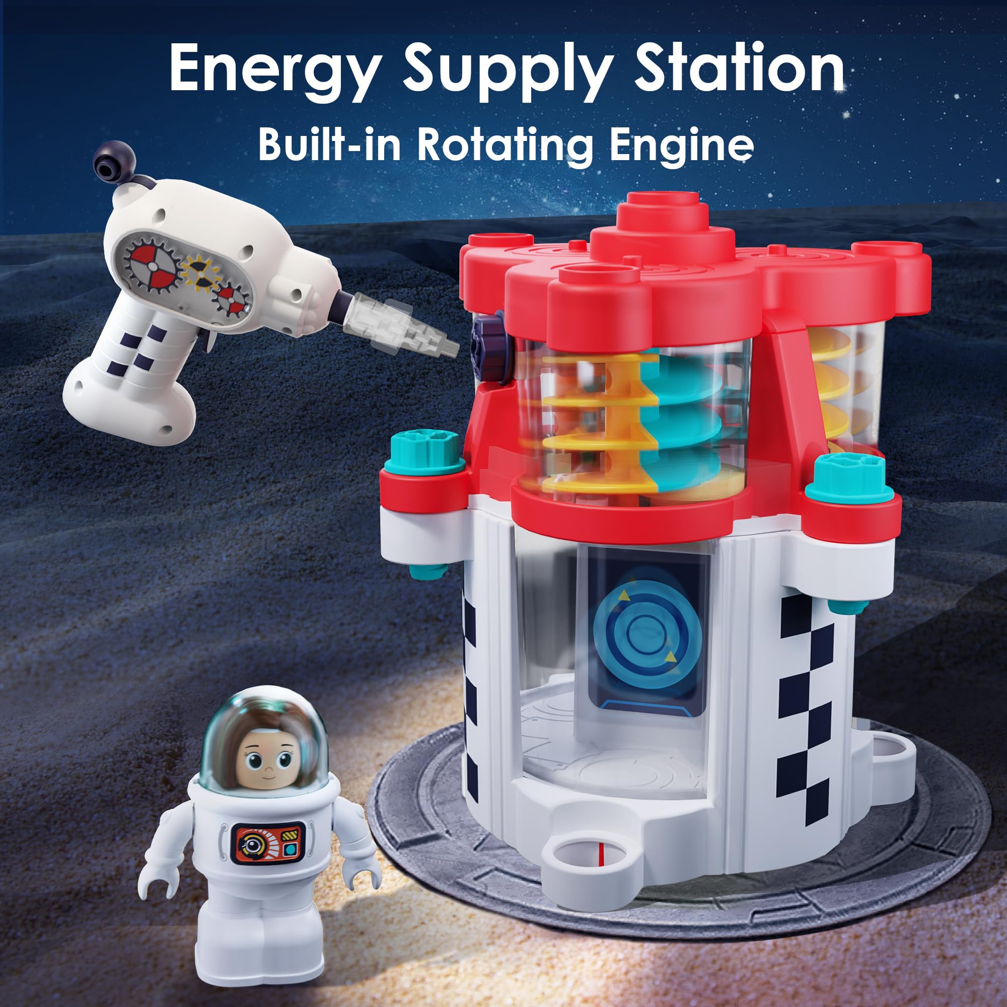 Foto 4 pulgar | Nave Espacial Rocket Space Toy Iplay Ilearn Para Niños Con Transbordador Espacial - Venta Internacional.