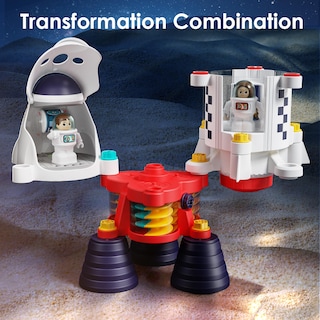 Foto 4 | Nave Espacial Rocket Space Toy Iplay Ilearn Para Niños Con Transbordador Espacial - Venta Internacional.