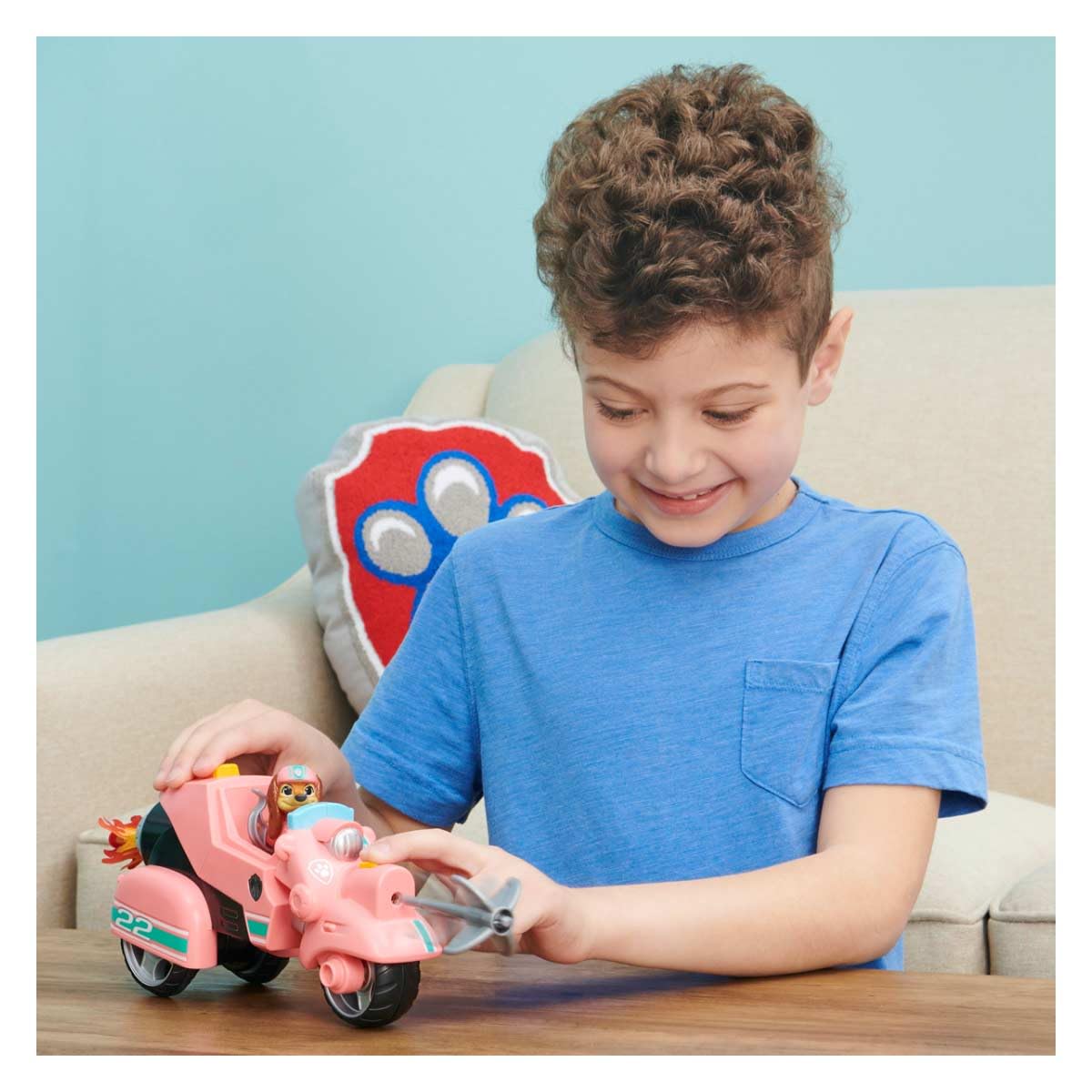 Foto 6 pulgar | Vehículo De Juguete Paw Patrol Liberty Con Figura Y Proyectil - Venta Internacional