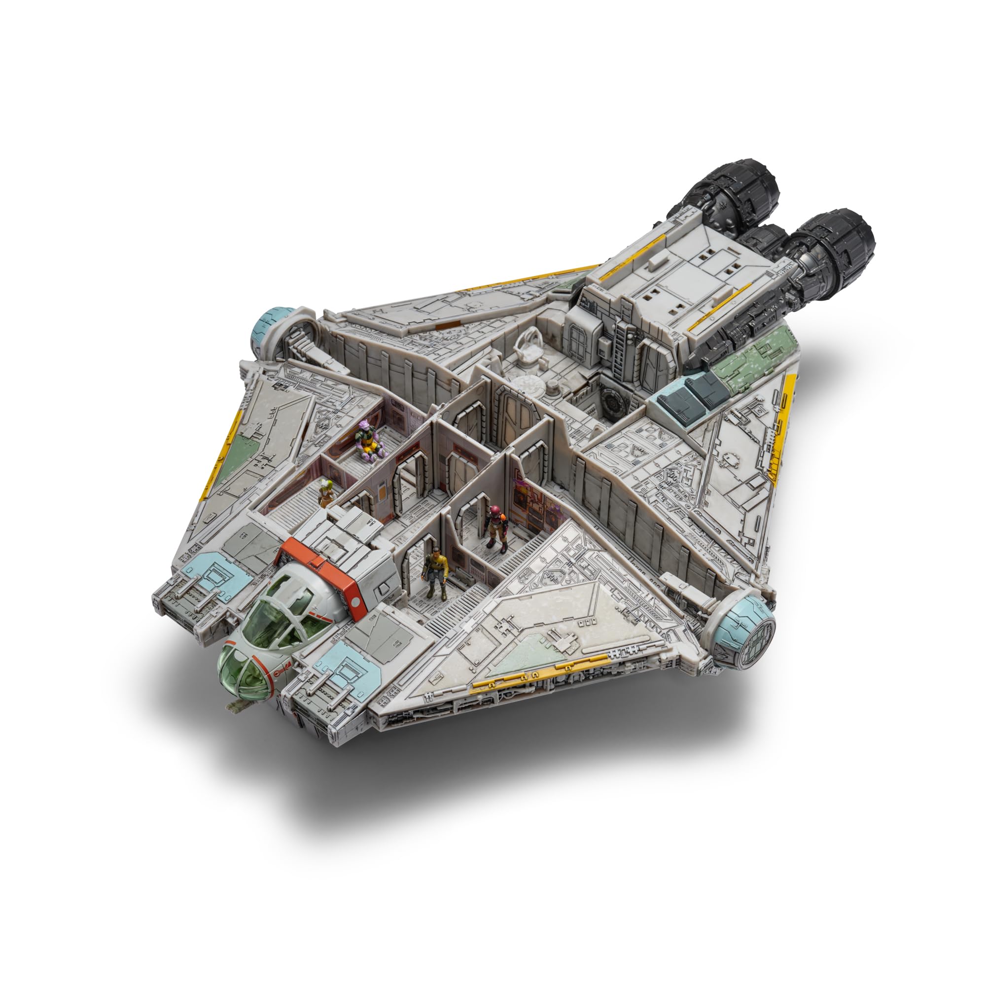 Foto 7 pulgar | Vehículo Star Wars Micro Galaxy Assault Class Ghost Jazwares - Venta Internacional