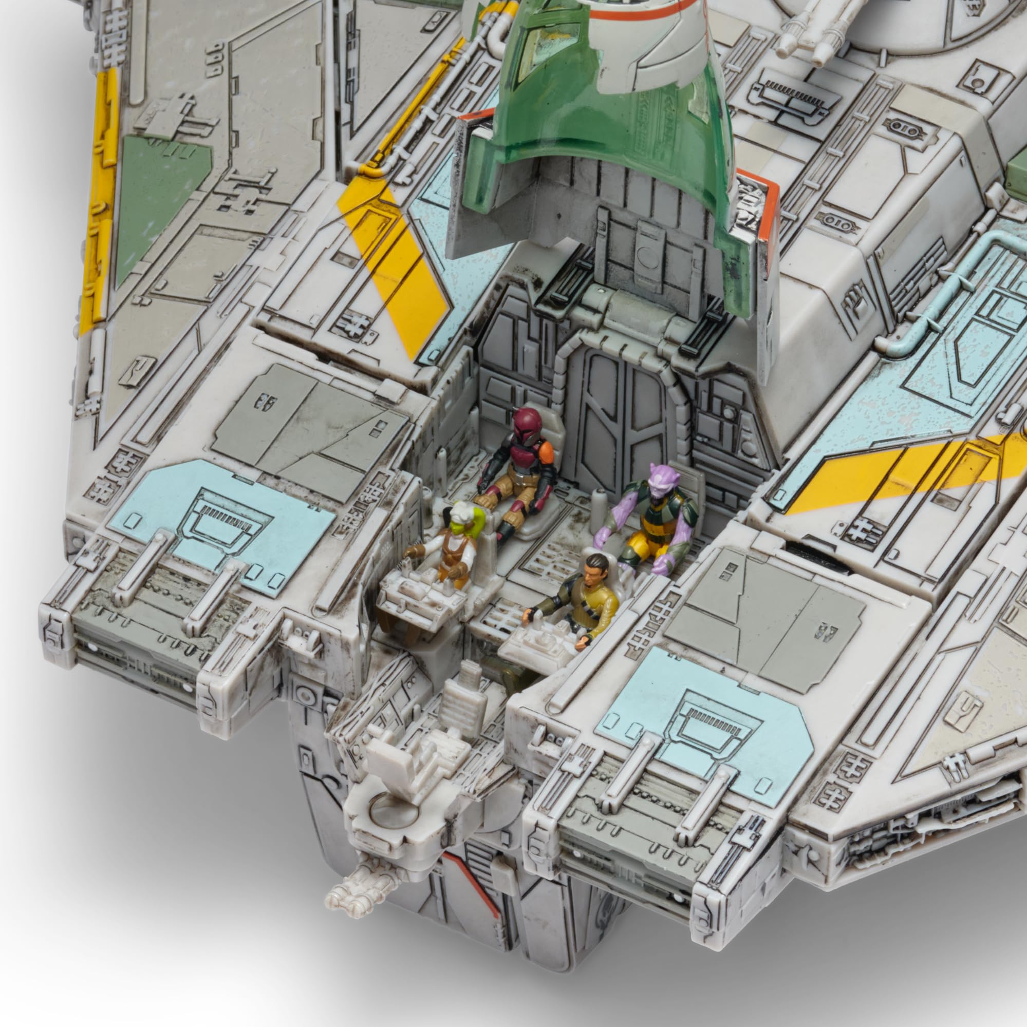 Foto 8 pulgar | Vehículo Star Wars Micro Galaxy Assault Class Ghost Jazwares - Venta Internacional